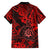 Hawaii Shaka Sign Hawaiian Shirt Polynesian Pattern Red Version LT01 - Polynesian Pride