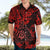 Hawaii Shaka Sign Hawaiian Shirt Polynesian Pattern Red Version LT01 - Polynesian Pride