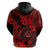 Hawaii Shaka Sign Hoodie Polynesian Pattern Red Version LT01 - Polynesian Pride