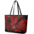 Hawaii Shaka Sign Leather Tote Bag Polynesian Pattern Red Version LT01 - Polynesian Pride