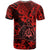 Hawaii Shaka Sign T Shirt Polynesian Pattern Red Version LT01 - Polynesian Pride