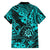 Hawaii Shaka Sign Hawaiian Shirt Polynesian Pattern Turquoise Version LT01 - Polynesian Pride