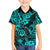 Hawaii Shaka Sign Hawaiian Shirt Polynesian Pattern Turquoise Version LT01 - Polynesian Pride