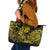 Hawaii Shaka Sign Leather Tote Bag Polynesian Pattern Yellow Version LT01 Yellow - Polynesian Pride