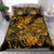 Hawaii Shark Bedding Set Polynesian Pattern Gold Version LT01 - Polynesian Pride