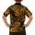 Hawaii Shark Hawaiian Shirt Polynesian Pattern Gold Version LT01 - Polynesian Pride