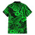 Hawaii Shark Hawaiian Shirt Polynesian Pattern Green Version LT01 - Polynesian Pride