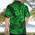 Hawaii Shark Hawaiian Shirt Polynesian Pattern Green Version LT01 - Polynesian Pride