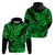 Hawaii Shark Hoodie Polynesian Pattern Green Version LT01 - Polynesian Pride