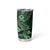 Hawaii Shark Tumbler Cup Polynesian Pattern Green Version