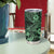 Hawaii Shark Tumbler Cup Polynesian Pattern Green Version