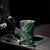 Hawaii Shark Tumbler Cup Polynesian Pattern Green Version