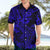 Hawaii Shark Hawaiian Shirt Polynesian Pattern Navy Blue Version LT01 - Polynesian Pride