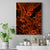Hawaii Shark Canvas Wall Art Polynesian Pattern Orange Version LT01 Orange - Polynesian Pride