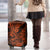 Hawaii Shark Luggage Cover Polynesian Pattern Orange Version LT01 - Polynesian Pride