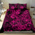 Hawaii Shark Bedding Set Polynesian Pattern Pink Version LT01 - Polynesian Pride