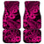 Hawaii Shark Car Mats Polynesian Pattern Pink Version LT01 Pink - Polynesian Pride