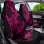 Hawaii Shark Car Seat Cover Polynesian Pattern Pink Version LT01 - Polynesian Pride