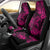 Hawaii Shark Car Seat Cover Polynesian Pattern Pink Version LT01 - Polynesian Pride