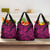 Hawaii Shark Grocery Bag Polynesian Pattern Pink Version