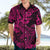 Hawaii Shark Hawaiian Shirt Polynesian Pattern Pink Version LT01 - Polynesian Pride