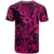 Hawaii Shark T Shirt Polynesian Pattern Pink Version LT01 - Polynesian Pride