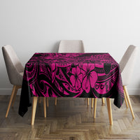 Hawaii Shark Tablecloth Polynesian Pattern Pink Version LT01 - Polynesian Pride