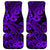 Hawaii Shark Car Mats Polynesian Pattern Purple Version LT01 Purple - Polynesian Pride