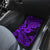 Hawaii Shark Car Mats Polynesian Pattern Purple Version LT01 - Polynesian Pride