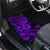 Hawaii Shark Car Mats Polynesian Pattern Purple Version LT01 - Polynesian Pride