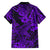 Hawaii Shark Hawaiian Shirt Polynesian Pattern Purple Version LT01 - Polynesian Pride