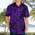 Hawaii Shark Hawaiian Shirt Polynesian Pattern Purple Version LT01 - Polynesian Pride