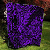 Hawaii Shark Quilt Polynesian Pattern Purple Version LT01 - Polynesian Pride