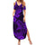 Hawaii Shark Summer Maxi Dress Polynesian Pattern Purple Version LT01 Women Purple - Polynesian Pride