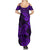 Hawaii Shark Summer Maxi Dress Polynesian Pattern Purple Version LT01 - Polynesian Pride