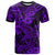 Hawaii Shark T Shirt Polynesian Pattern Purple Version LT01 Purple - Polynesian Pride