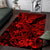 Hawaii Shark Area Rug Polynesian Pattern Red Version LT01 Red - Polynesian Pride