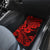 Hawaii Shark Car Mats Polynesian Pattern Red Version LT01 - Polynesian Pride