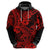 Hawaii Shark Hoodie Polynesian Pattern Red Version LT01 - Polynesian Pride