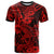 Hawaii Shark T Shirt Polynesian Pattern Red Version LT01 Red - Polynesian Pride