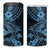 Hawaii Shark 4 in 1 Can Cooler Tumbler Polynesian Pattern Sky Blue Version