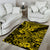 Hawaii Shark Area Rug Polynesian Pattern Yellow Version LT01 - Polynesian Pride