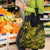 Hawaii Shark Grocery Bag Polynesian Pattern Yellow Version