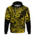 Hawaii Shark Hoodie Polynesian Pattern Yellow Version LT01 Pullover Hoodie Yellow - Polynesian Pride