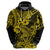 Hawaii Shark Hoodie Polynesian Pattern Yellow Version LT01 - Polynesian Pride