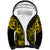 Hawaii Shark Sherpa Hoodie Polynesian Pattern Yellow Version LT01 Unisex Yellow - Polynesian Pride