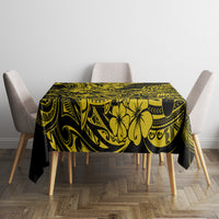 Hawaii Shark Tablecloth Polynesian Pattern Yellow Version LT01 - Polynesian Pride