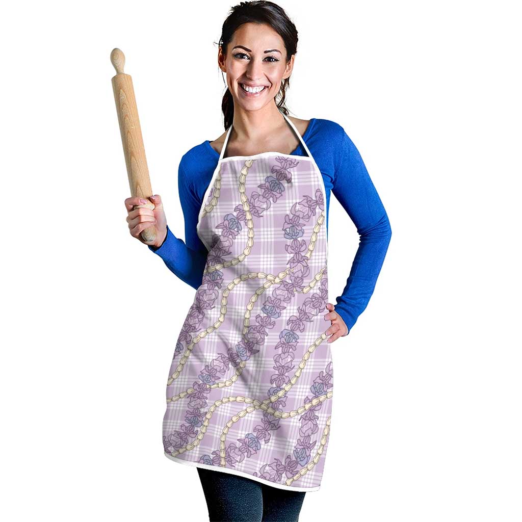 Pua Kalaunu Lei Apron Palaka Pattern