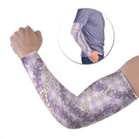 Pua Kalaunu Lei Arm Sleeves Palaka Pattern
