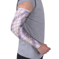 Pua Kalaunu Lei Arm Sleeves Palaka Pattern